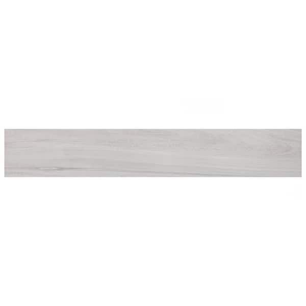 Merola Tile Mt Royale Grey 6 in. x 35-1/2 in. Porcelain Floor and Wall Tile (13.68 sq. ft./Case)