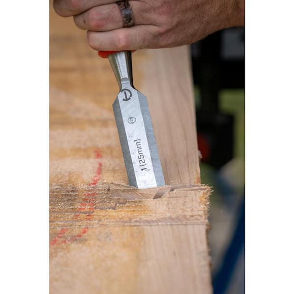 Crescent 1 in. Wood Chisel with Grip and Striking End Cap CWCH10