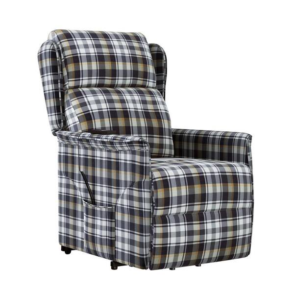 plaid rocker recliners