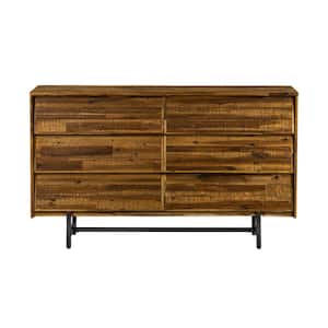 Cusco 6-Drawer Rustic Acacia Dresser