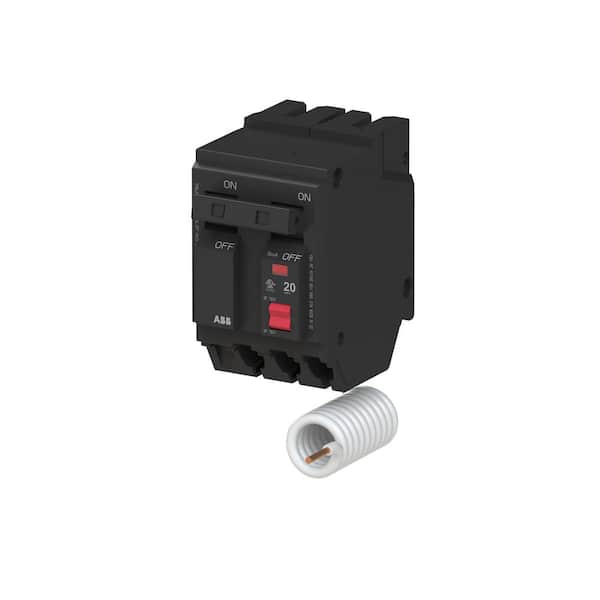 20 Amp Double Pole Ground Fault Breaker with Self-Test (THQL2120GFTA)