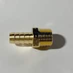 Raccord Laiton P-202-68 3/8" X 1/2" – Réduction Tuyau Vers Filetage Mâle, Neuf