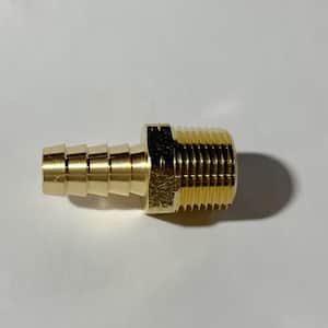 3/8 in. Barb x 3/8 in. MIP Brass Adapter Fitting