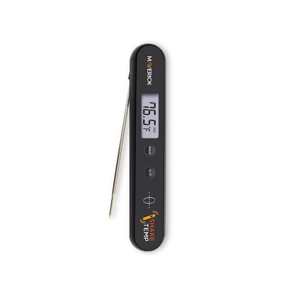 Shake Temp Black Instant Read Thermometer