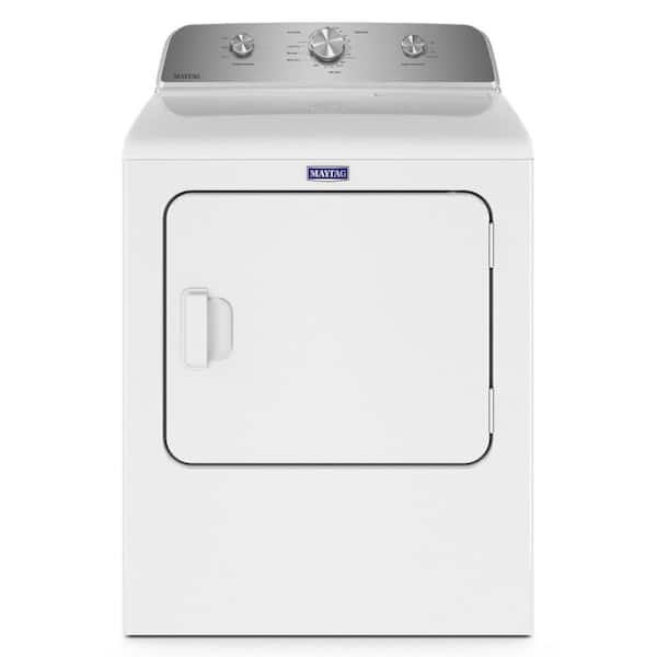 7.0 cu. ft. Vented Electric Dryer in White