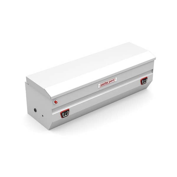 63.25 in. White Steel Chest Truck Tool Box