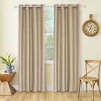 Wheat Thermal Grommet Blackout Curtain - 45 in. W x 95 in. L