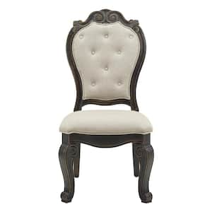 Rhapsody Dark Gray Upholstered Side Chair