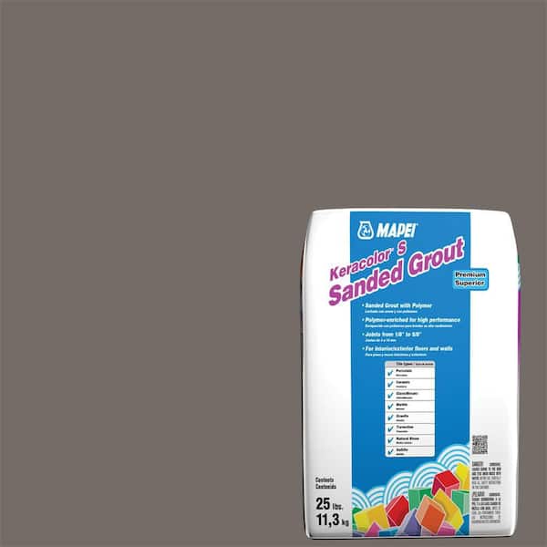 Mapei Keracolor 25 lb. 5009 Gray Sanded Grout