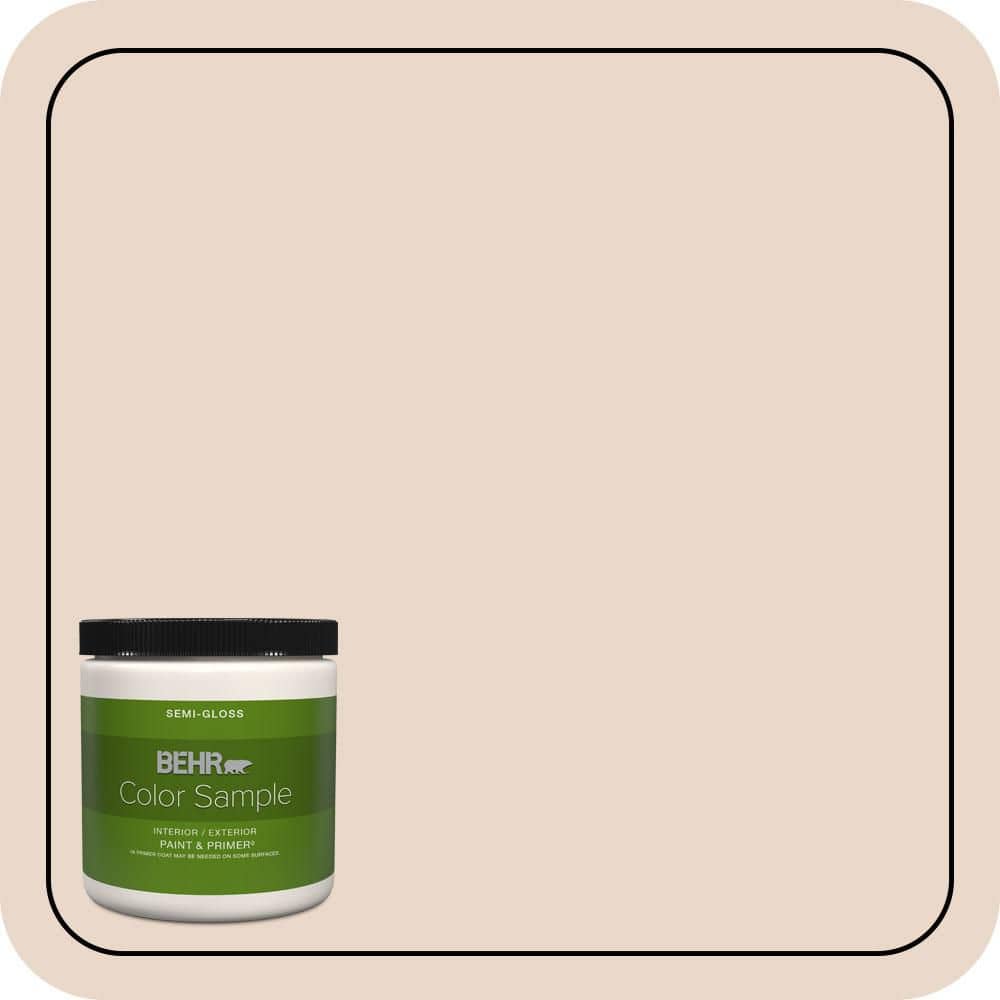 8 oz. #ECC-59-2 Siesta Tan Semi-Gloss Interior/Exterior Paint & Primer Color Sample price history on PriceWatchPro