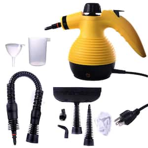 Handheld Pressurized Steam Cleaner with 9-Piece Accessory Set, Multifunctional Steam Cleaning for Car, Home, Bedroom