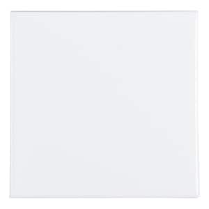 Fresh White 4-1/4 in. x 4-1/4 in. Glossy Ceramic Wall Tile (13.04 sq. ft. / case)