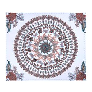 Boho Floral Medallion Wall Tapestry