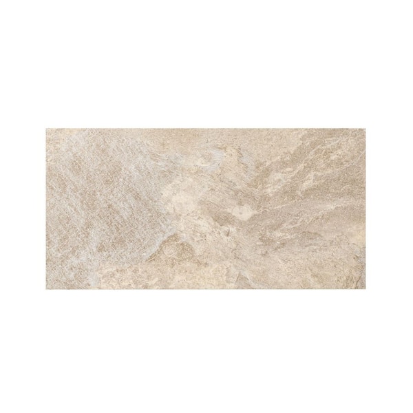 ACHIM Palazzo 12x24 Self Adhesive Vinyl Floor Tile - Azurro Marble - 20 Tiles/40 sq. ft.