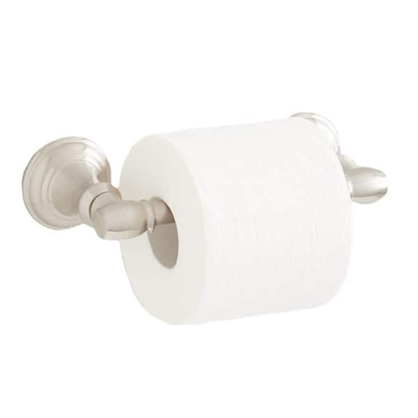 Beasley Wall Mounted Toilet Paper Holder in Brushed Nickel