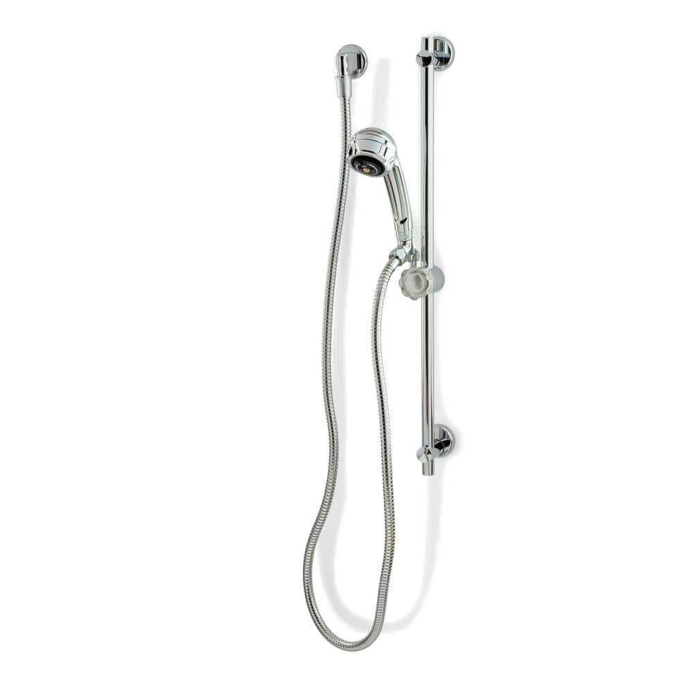 UPC 670240568990 product image for Temp-Gard 24 in. Single-Handle Handheld Shower with Mounting Bar in Chrome | upcitemdb.com