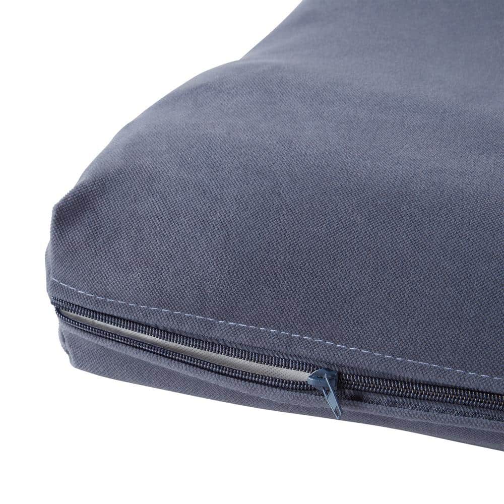 Large Denim Reversible Microfiber Crate Pad