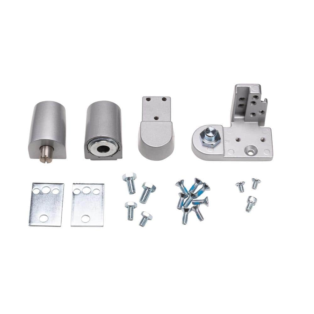 Aluminum Right Hand Offset Door Pivot Hinge Set for Storefront Door