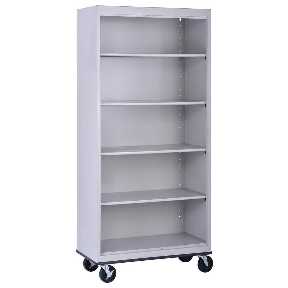 36in W x 24in D x 78in H Mobile Storage Cabinet by Sandusky Lee