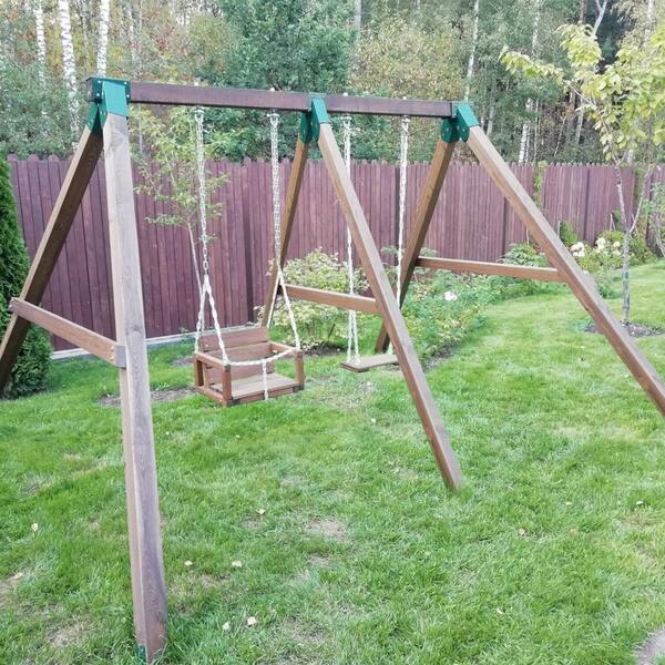 VEVOR A-Frame Middle Swing Set Brackets Heavy-Duty Carbon Steel