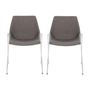 Alexis Ash/Silver Side Chair (Set of 2)