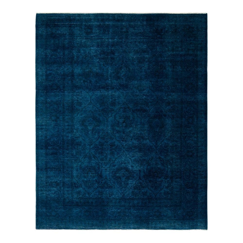 Fine Vibrance Blue 6 X 9 Hand-Knotted Wool Indoor Area Rug price history on PriceWatchPro