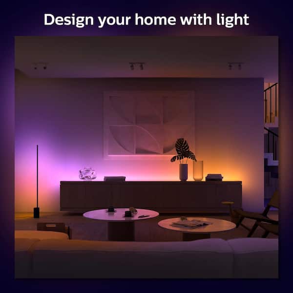 Philips Hue 3.3 ft. LED Smart Gradient Color Changing Strip Light