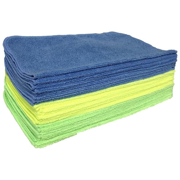 Libman High Power Microfiber Cleaning Cloths, (12 Pack)