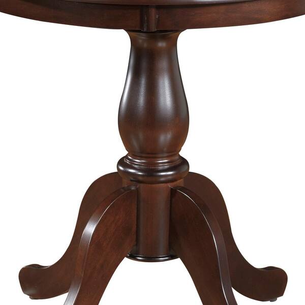 Saeko Round Dining Table, Oiled Wood & Oak legs