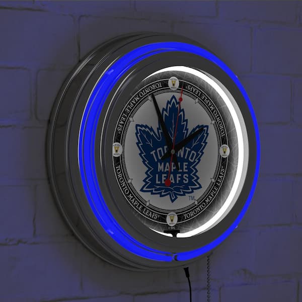 TBL 2021 Stanley Cup Neon Clock, NHL Wall Clocks, Holland Gameroom