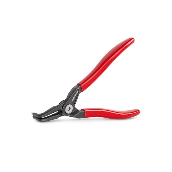 TEKTON 7 in. 90° External Retaining Ring Pliers (0.070 in. Tip)