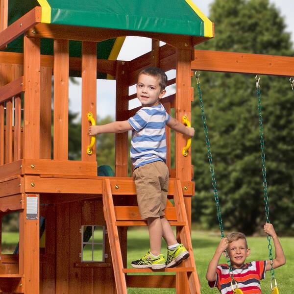 oakmont residential wood playset