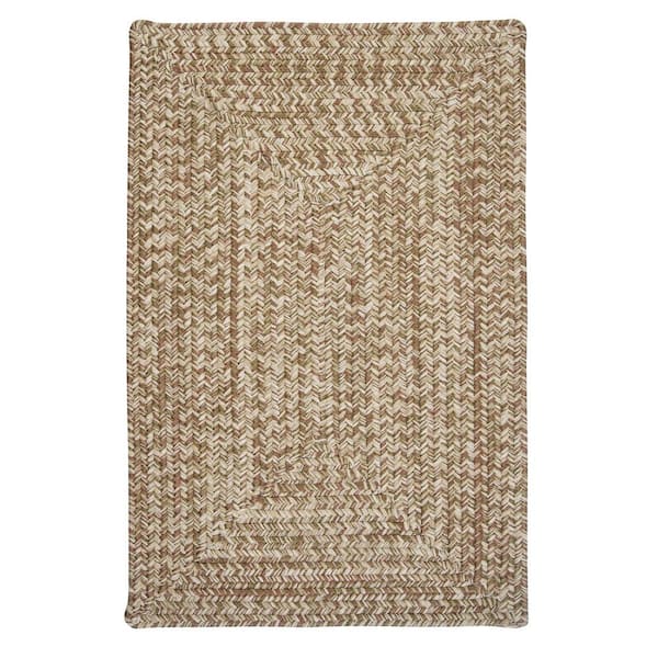 Home Decorators Collection Wesley Moss Green 12 ft. x 15 ft. Tweed Indoor/Outdoor Area Rug
