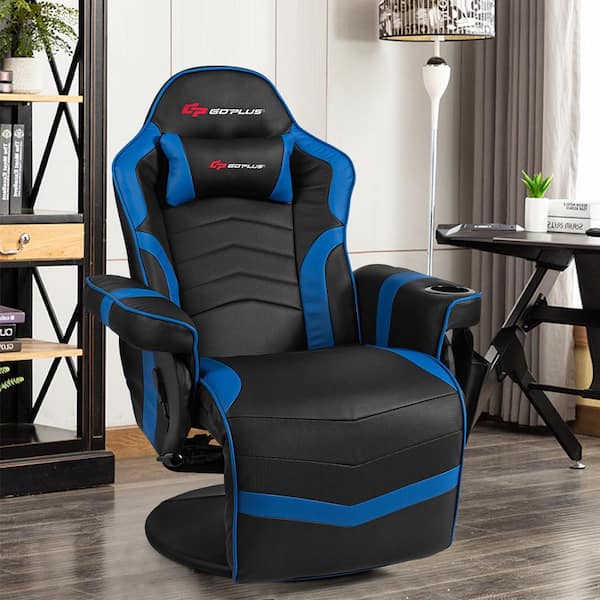 Massage Video Gaming Chair Office Computer Ergonomic Racing Chair
