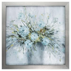 HomeRoots Victoria Silver Gallery Framed Wall Art 26 in. x 26 in. 365731