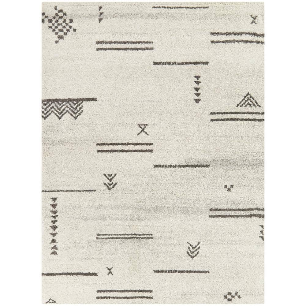 Balta Jafari Dark Grey 8 Ft. X 10 Ft. Tribal Area Rug 3116771 - The 