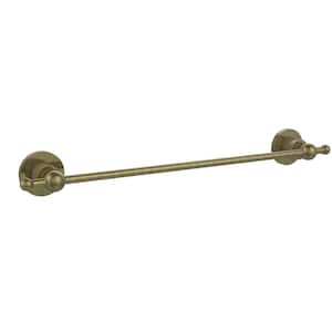 Astor Place Collection 24 in. Towel Bar in Antique Brass