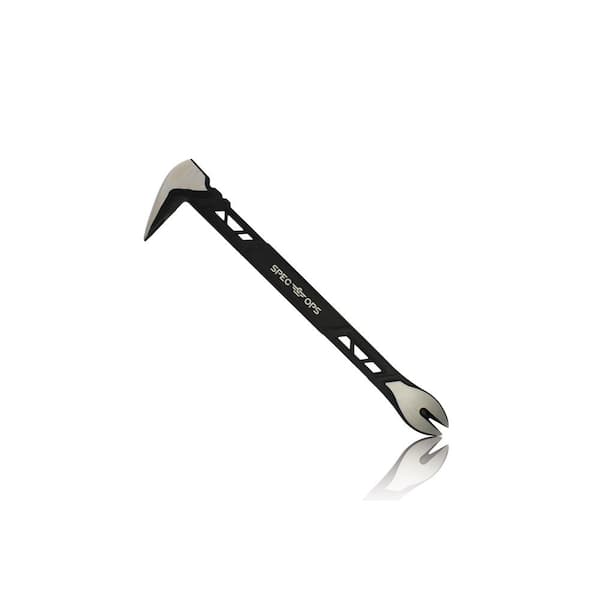 SPEC OPS 11 in. Nail Puller Cats Paw Pry Bar, High-Carbon Steel