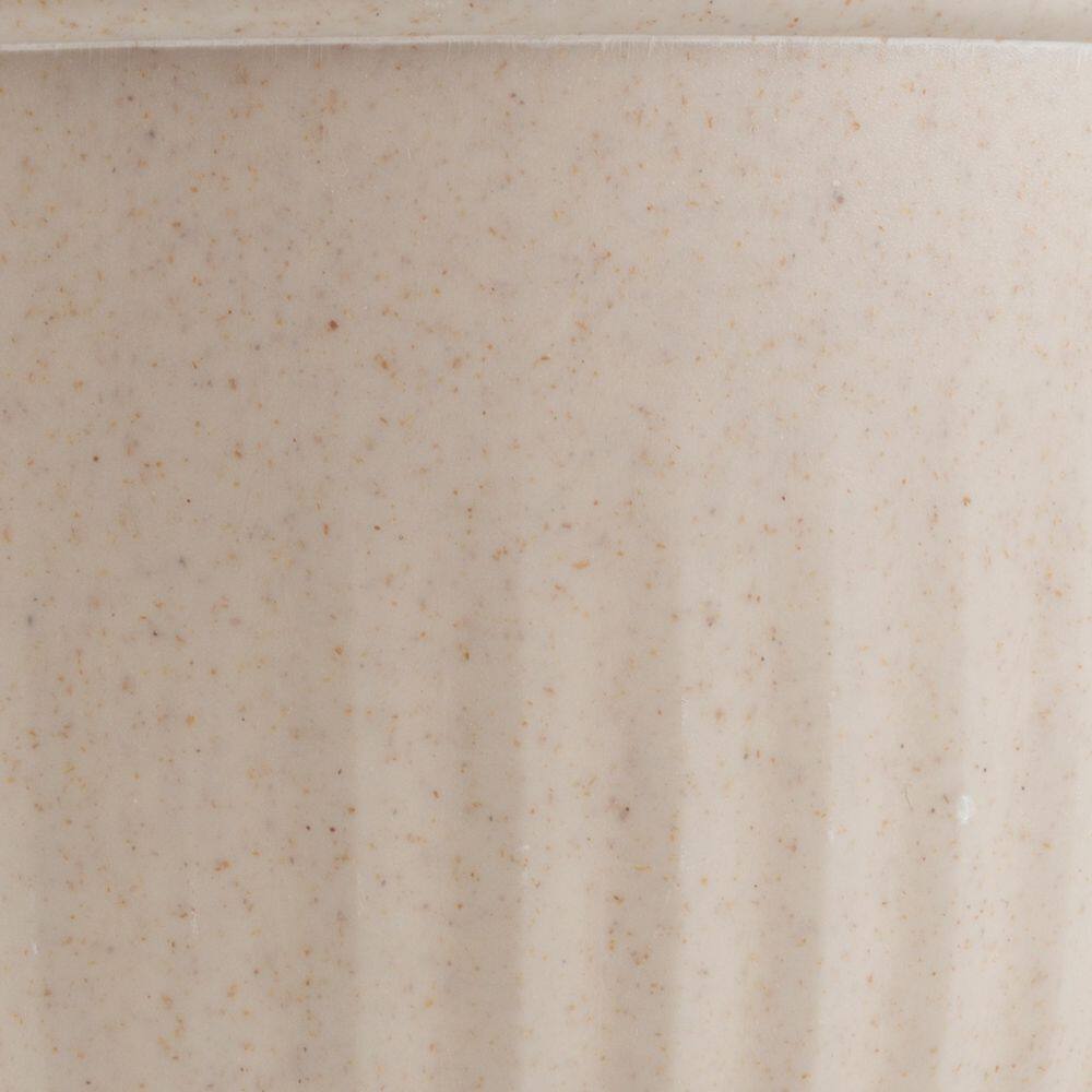 Beige Nesting Mixing Bowls Set with Lids, 3-Piece
