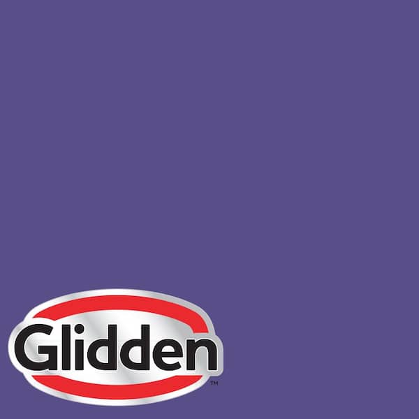 Glidden Premium 1 gal. #PPG1001-7 Black Magic Flat Interior Latex Paint  PPG1001-7P-01F - The Home Depot
