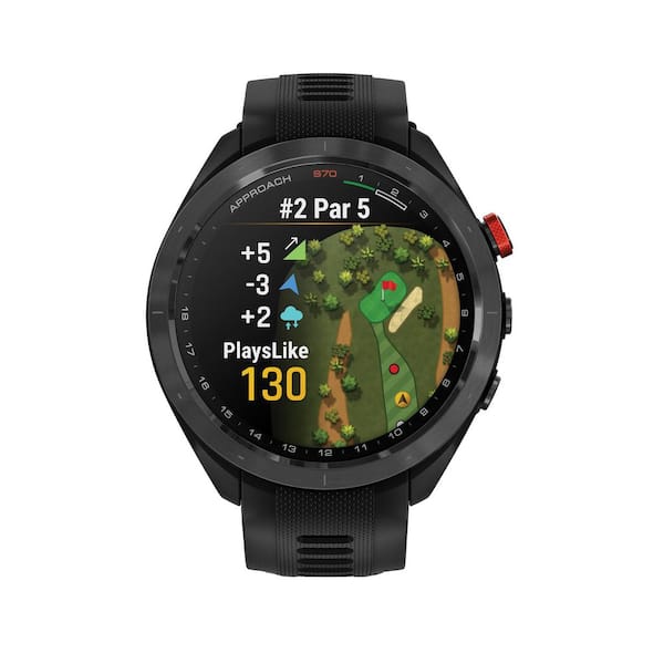 Garmin Approach S70 Golf Smartwatch with 42-mm Case and Black