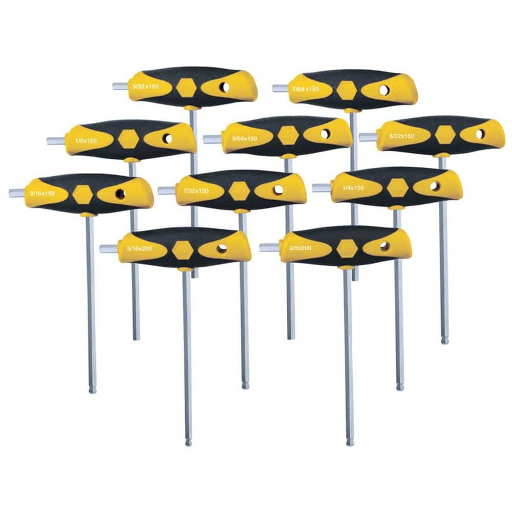 SoftGrip Dual Drive Hex SAE T-Handle Set (10-Piece) price history on PriceWatchPro
