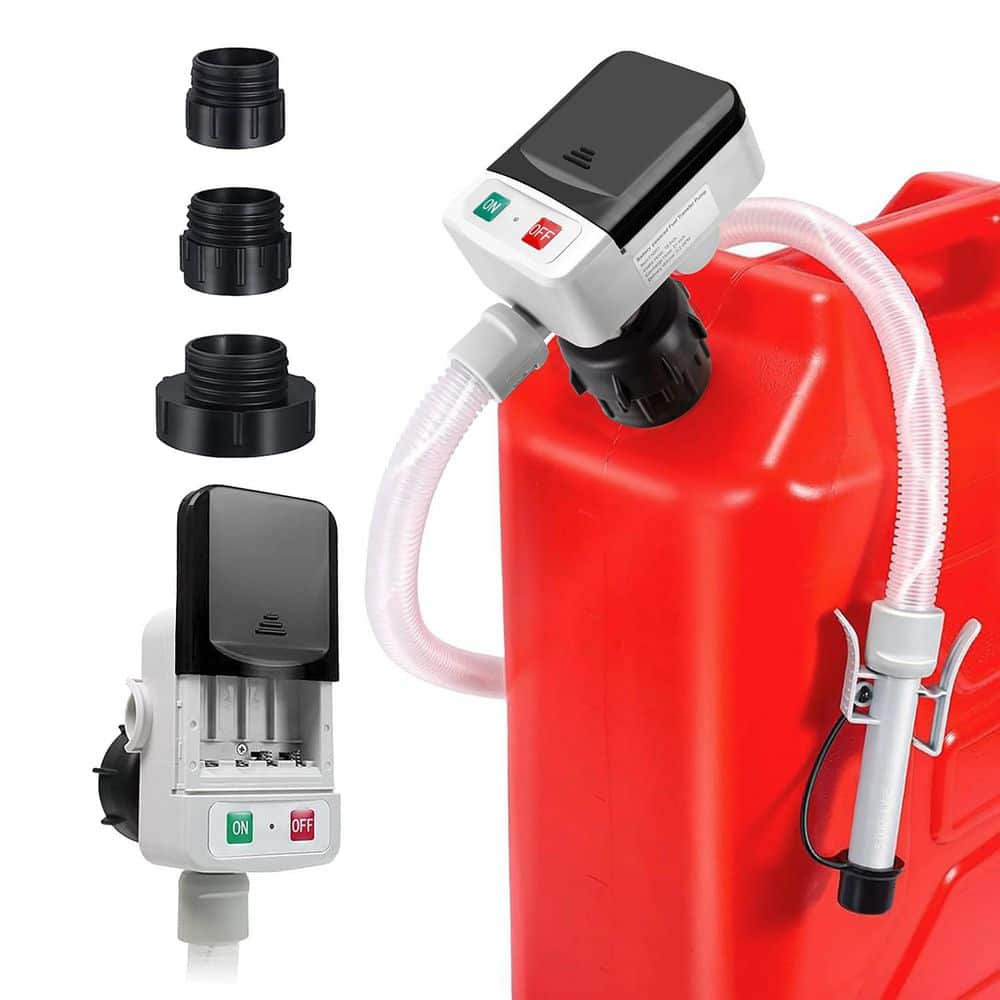 3.2 GPM Plastic Fuel Transfer Pump, Portable Siphon Hose with Nozzle, 3 Adapters for Gasoline, Diesel, Kerosene price history on PriceWatchPro