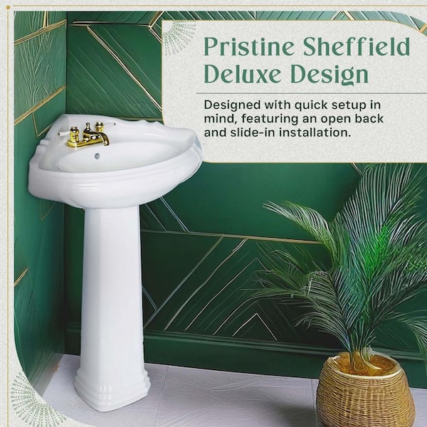 RENOVATORS SUPPLY MANUFACTURING Sheffield 26 in. Corner Pedestal