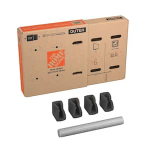 The Home Depot 17 in. L x 11 in. W x 11 in. D Small Moving Box with Handles  (50-Pack) SMBOX50 - The Home Depot