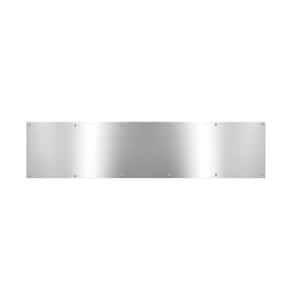 2-Pack 6 x 34 Inches Aluminum Door Kick Plates for Decor and Door Protection