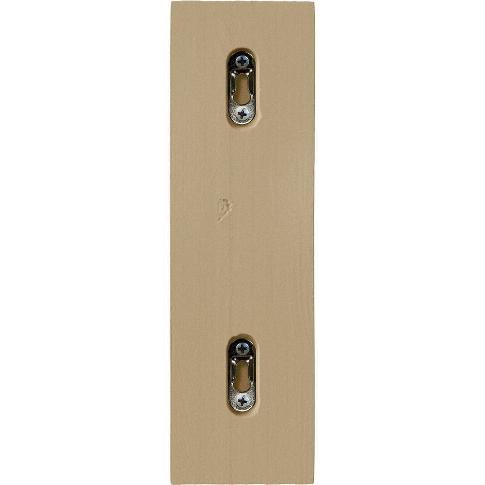 Large Natural Rubberwood Lawson Corbel, 10" Height