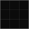 MOLOVO Kenzo Black 7.9 in. x 7.9 in. Matte Porcelain Floor and Wall Tile (11.2 .sq. ft./Case) KEN-NOIR-SQ88