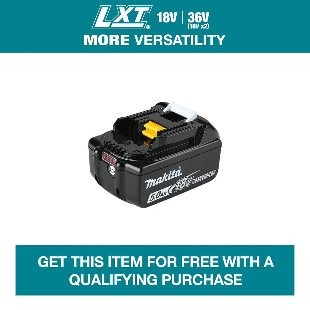 Makita 18v lithium ion battery 5.0 ah sale