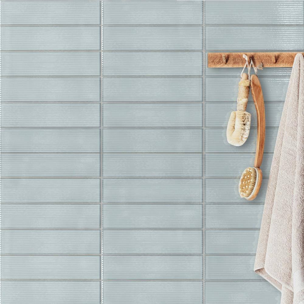 Stacy Garcia Olimar Grooved 4" x 16" Polished Porcelain Subway Wall Tile (7.74 Sq. Ft. / Case)
